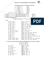 Ejercicios Polinomios Resueltos