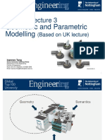 Geometric and Parametric Modelling