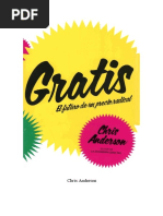 Chris Anderson - Gratis (Espanol) PDF | PDF | Software libre | Internet