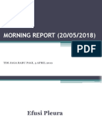 MORNING REPORT (20/05/2018) : Tim Jaga Rabu Pagi, 3 April 2019
