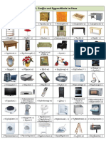 Studio D A1 - Einheit 4 - Vokabular Möbel - Alan-Diogo