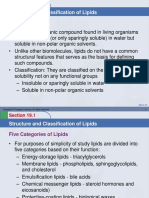 Structure and Classification of Lipids