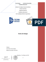 Análisis de series de tiempo de cuenta por cobrar de una empresa de botes