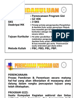 Perencanaan Program Gizi Mikro