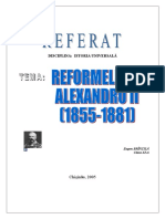 Referat Reformele lui Alexandru I