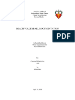 Beach Volleyball Documentation: Pontifical and Royal College of Architecture