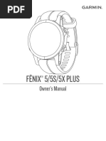 Garmin Fenix 5 5s 5x Plus Manual PDF