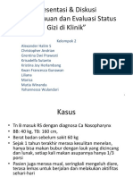 Evaluasi dan Pemantauan Status Gizi Pasien Ca Nasofaring