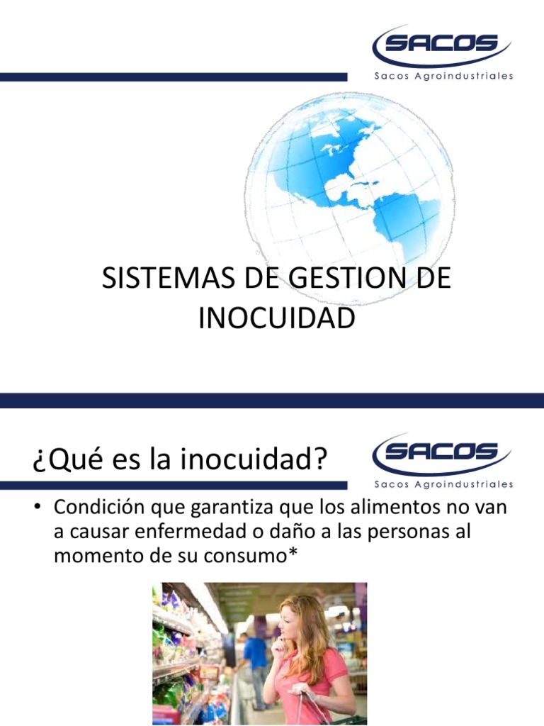 Gestión de Inocuidad Alimentaria | PDF | Análisis de Riesgo y Puntos ...