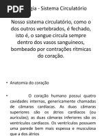Fisiologia - Sistema Circulatório
