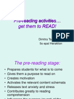 Pre Reading Activities