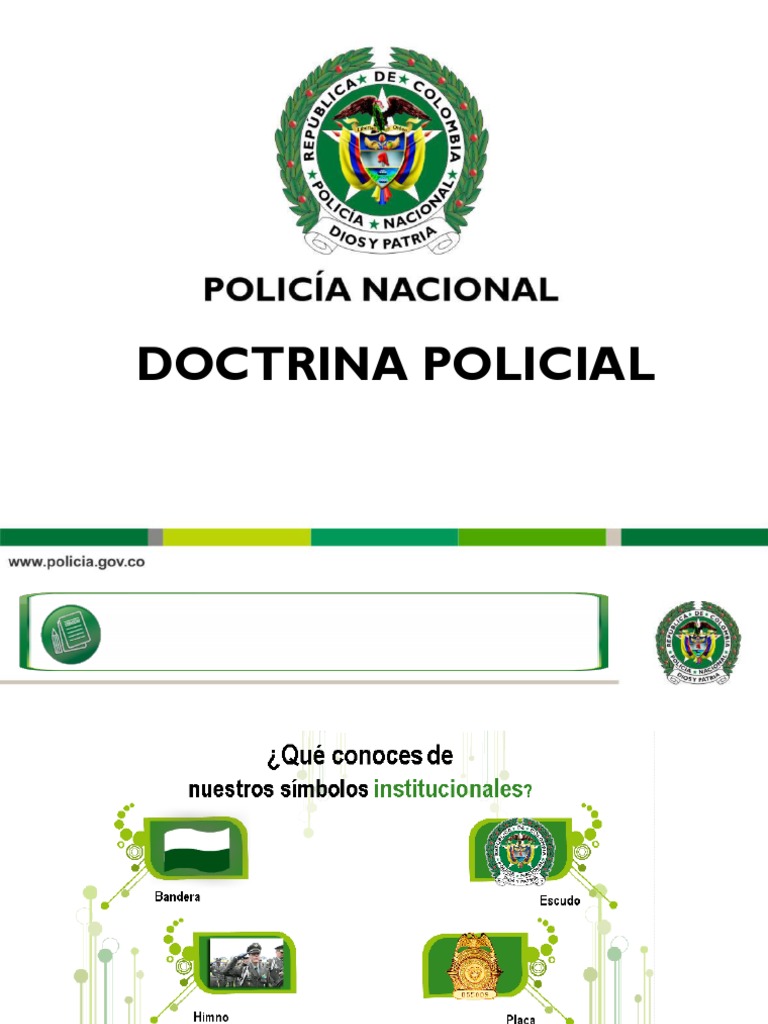 Doctrina Policial Policía Política