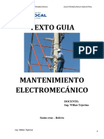 Mantenimiento Electromecánico PDF