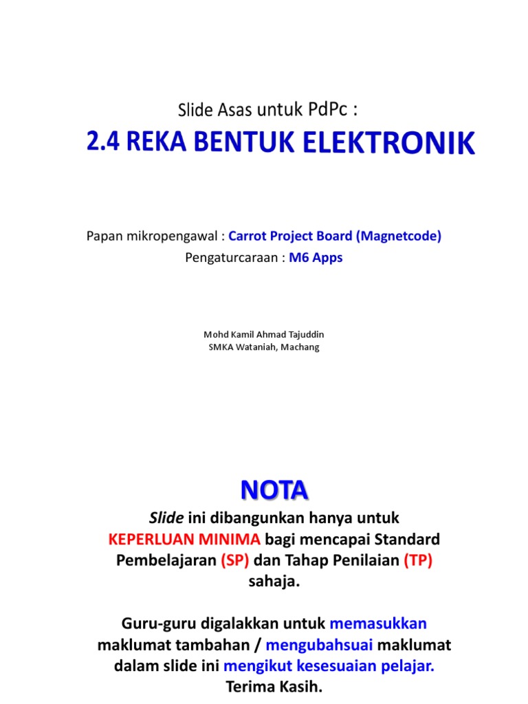 Papan Mikropengawal: Pengaturcaraan:: Carrot Project Board (Magnetcode ...