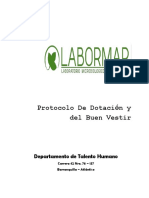 Protocolo uniformes Labormar