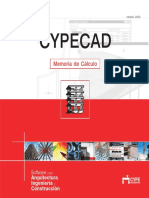 CYPECAD - Memoria de Calculo v2003 PDF