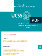 ABiologia 2019 UCSS Tema 01 Fac Ciencias Salud