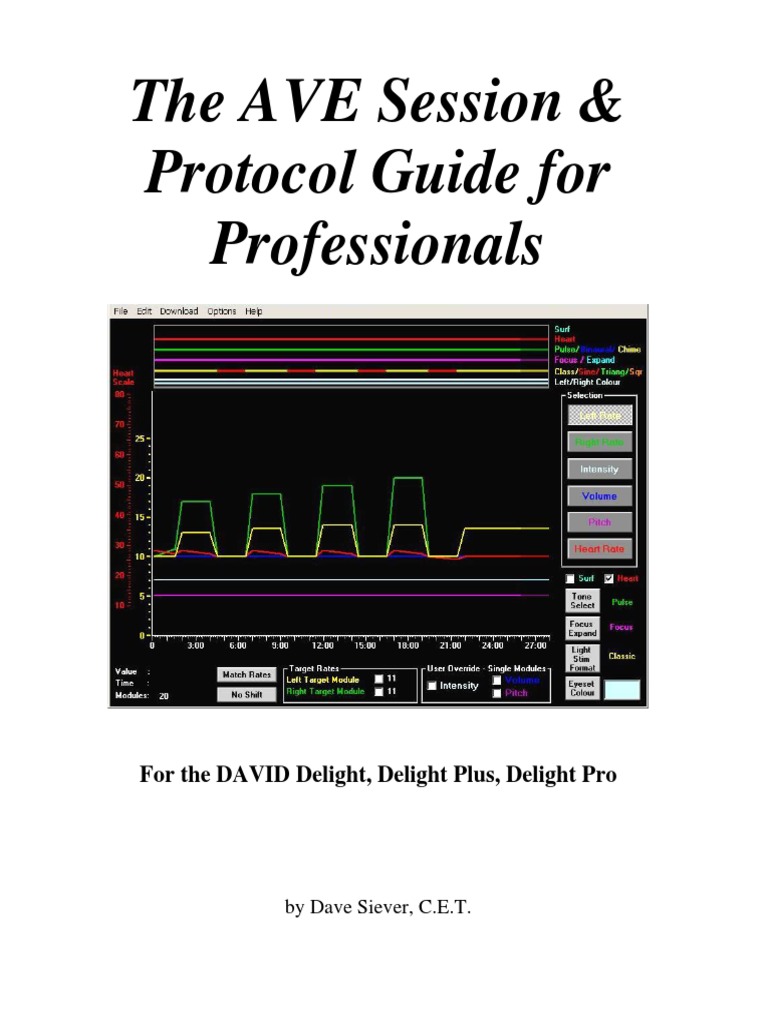 Ave Session & Protocol Guide For Professionals | PDF | Neurofeedback ...