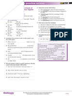 A2 UNIT 4 Extra Grammar Practice Revision