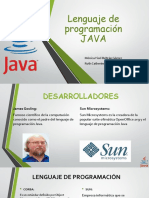 Lenguaje de Programacion JAVA