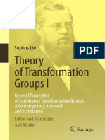 Sophus Lie_ Joel Merker (ed., transl.) - Theory of Transformation Groups I_ General Properties of Continuous Transformation Groups. A Contemporary Approach and Translation-Springer (2015).pdf