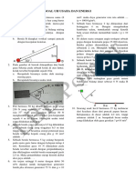 Soal Usaha Dan Energi UH