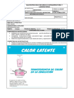 Calor Latente y de Evaporacion PDF