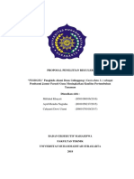 Proposal Penelitian Bem FT PDF