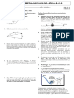 Examen de Física 2do Año: Problemas y Conceptos Clave