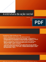 A Estrutura Da Ação Social - 2018