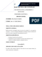 Curvas Del Rele 51 - FRANKLIN - PARDO - TRABAJO INDIVIDUAL - 7MO - A PDF