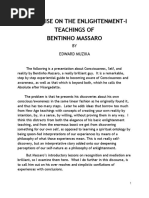 A Treatise on Ben Massaro