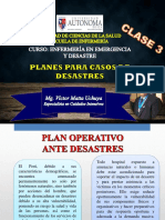 Clase 3 - PLANES PARA CASO DE DESASTRES.pptx