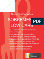 Ebook NR Sobremesas Lowcarb