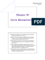 Chapter 4 Curve Manipulations of drawing & engineering