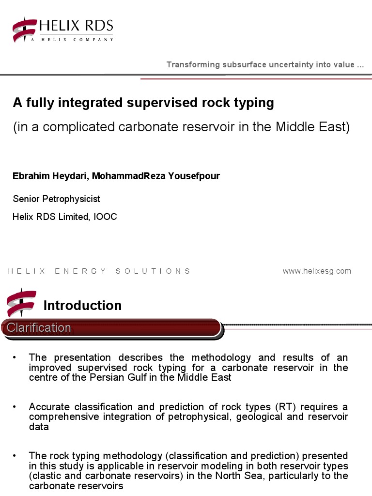 Reservoir Rock Typing Insights | PDF | Porosity | Permeability (Earth ...