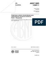 NBR 14081-1 - 2012 - Argamassa colante industrializada para assentamento de placas cerâmicas - Parte 1 - Requisitos.pdf