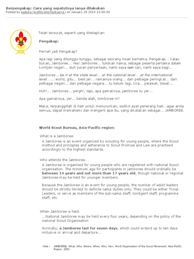 Aids To Scoutmasterhip PDF Outdoor Recreation Organizations Scouting