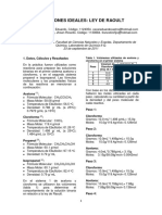 Soluciones Ideales Ley de Raoult PDF
