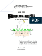 LCE306 - Apostila de Agrometeorologia PDF