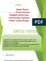 Genética y Biotecnología Favio Cesar