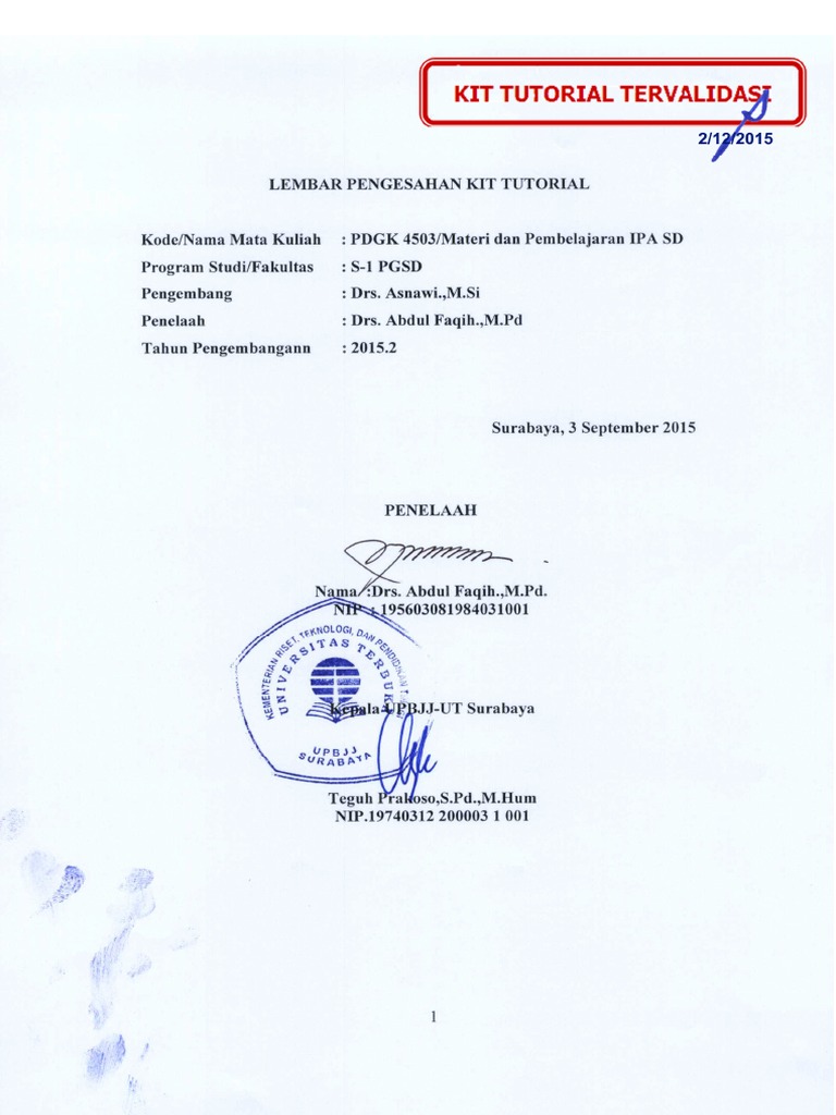 Pdgk4503 Materi Pembelajaran Ipa Sd Oke