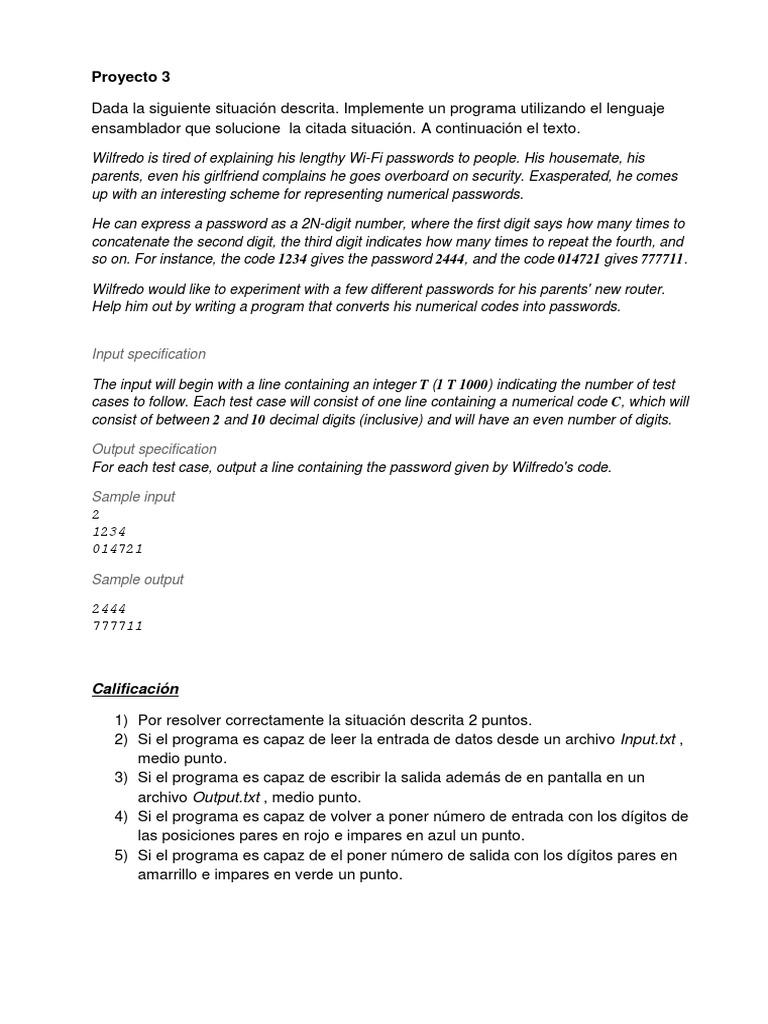 FizzBuzz Password Generator in Assembly | PDF | Technology & Engineering
