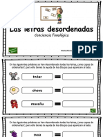 Letras Desordenadas