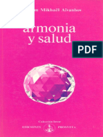 Aivanhov, Omraam Mikhael - Armonía y salud.pdf