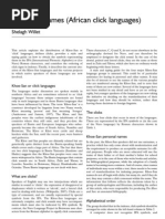 Download Khoe-San Names African Click Languages by Thriw SN40568017 doc pdf