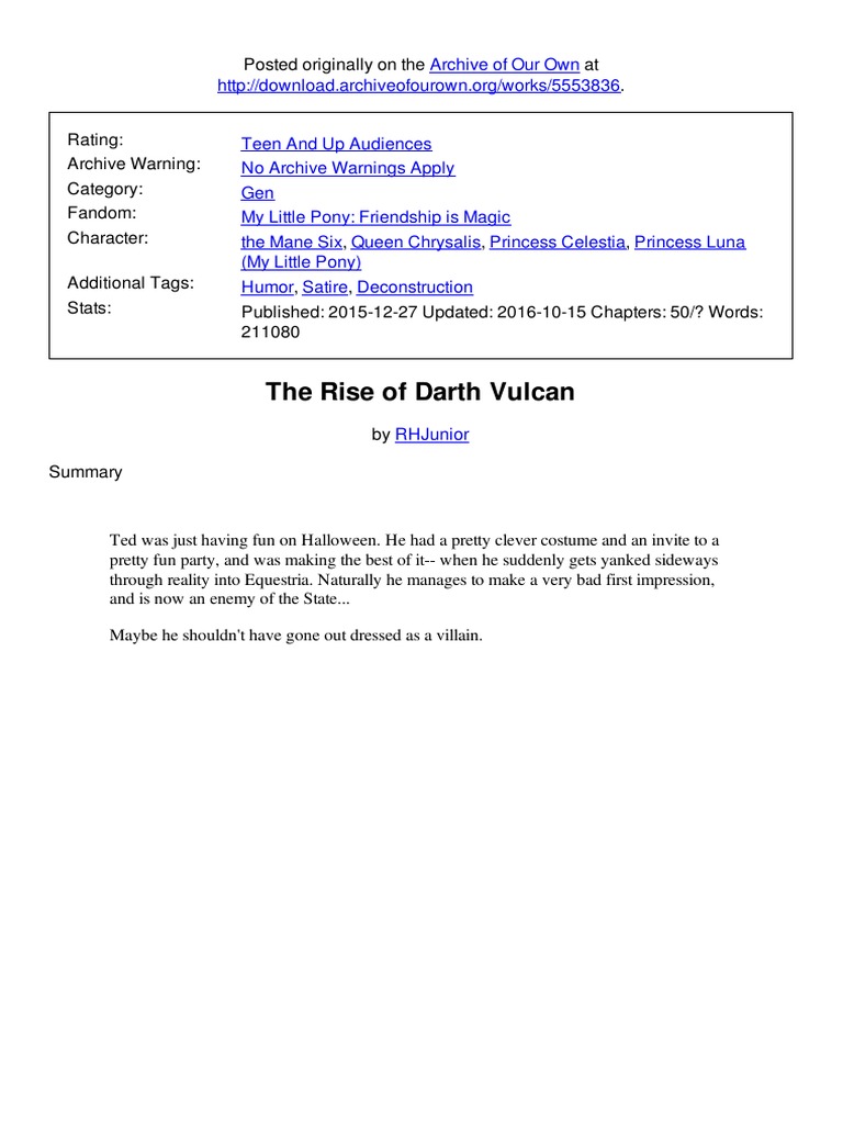 The Rise of Darth Vulcan | Palpatine | Jedi