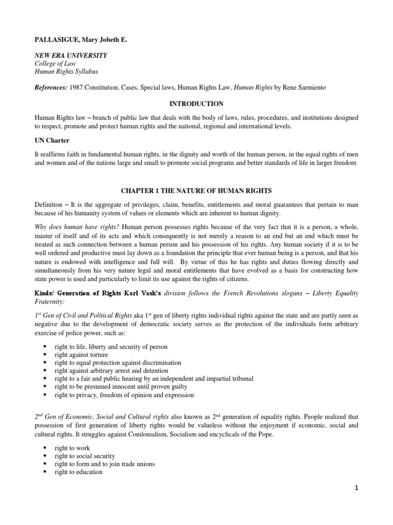 Cases On Human Rights | PDF | Human Rights | Search And Seizure