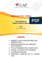 CLASE 1 Origen y Evolución Del Derecho Penal y Civil