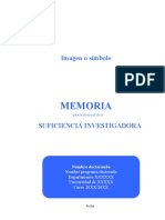 Modelo memoria DEA